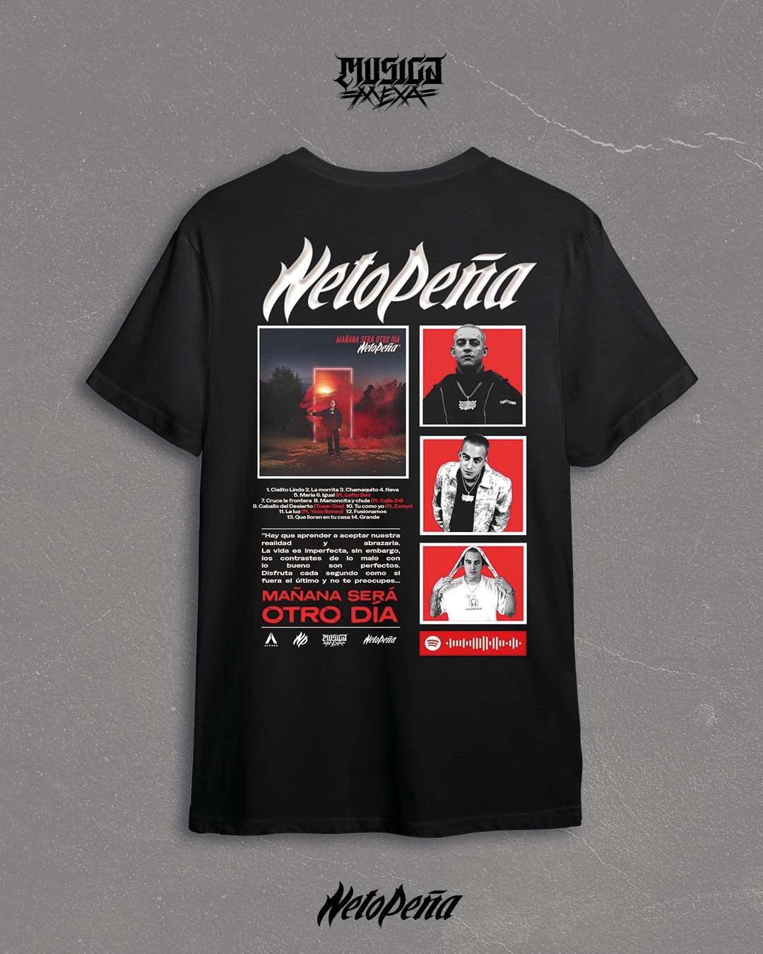 Playera cuadros MSOD