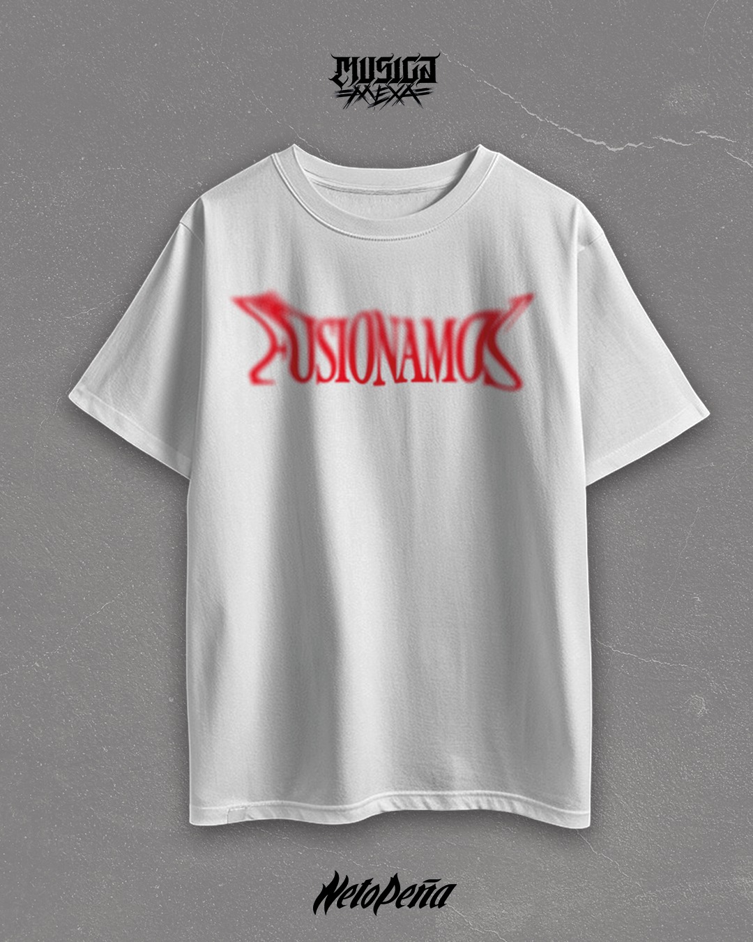 Playera Fusionamos Blanca