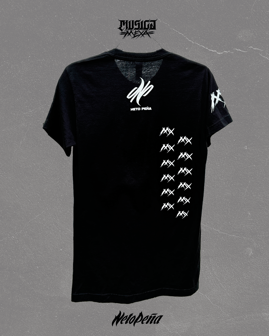 Playera MUSICA MEXA portada