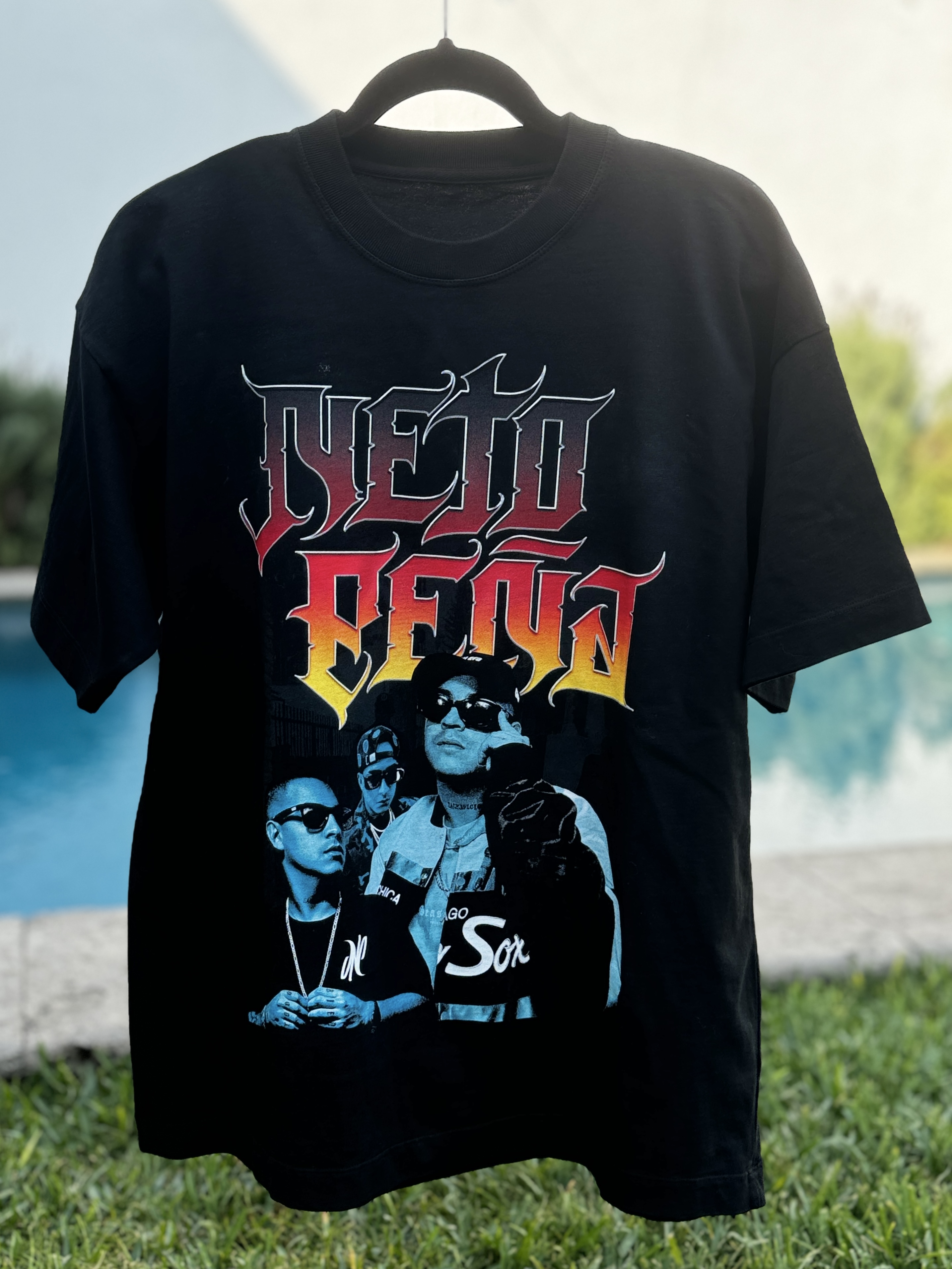 Playera edición especial TFU azul frente